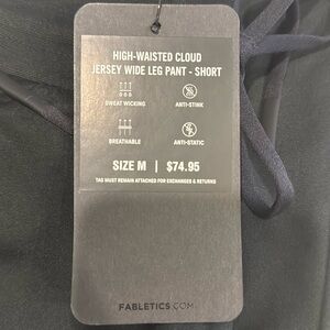 Fabletics high wais cloud jersey pant.